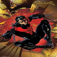 Képregény-Nightwing-Ugrás Fal Poszter, 22.375 34