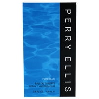 Perry Ellis ampeb34s 3. oz Pure Blue Eau De Toilette Spray férfiaknak