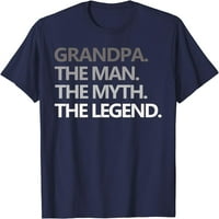 A férfi a mítosz a legenda férfi ajándék Apák napja póló