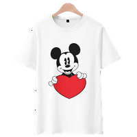 Mickey család megfelelő póló, alkalmi nyaralás ing gyerekeknek, apa és anya, 2XL