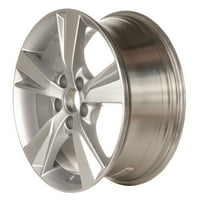 Felújított OEM alumínium ötvözet kerék, megmunkált és közepes ezüst metál, illik 2013-Acura ILX