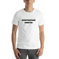 3XL Investigations igazgató szórakoztató stílusú Rövid ujjú pamut póló Undefined Ajándékok