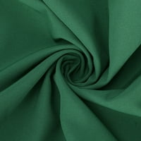 Caveitl Női ruhák, Női Alkalmi Szexi Divat Nyári Rövid ujjú Kerek nyakú egyszínű rakott ruha zöld, S