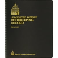 Dome kiadó DOM könyvelési nyilvántartási könyv, Barna