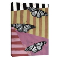 Képek, Butterfly II, 16x20, dekoratív vászon fali művészet