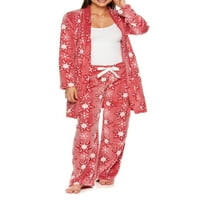 Sleep & Co. Női és női plusz plüss és pizsamás nadrágkészlet