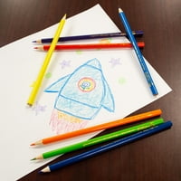 Cra-Z-Art klasszikus színes ceruzák, Gróf, Többszínű, kezdő gyermek felnőtt, vissza az iskolába