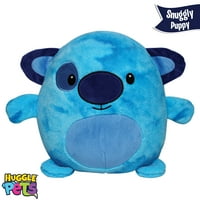 Huggle Pets Blue Puppy Animal kapucnis pulóver és plüss játék, ahogy a TV-ben látható