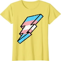 Fa Transexual büszkeség Villám aranyos Trans LGBTQ Parádé póló